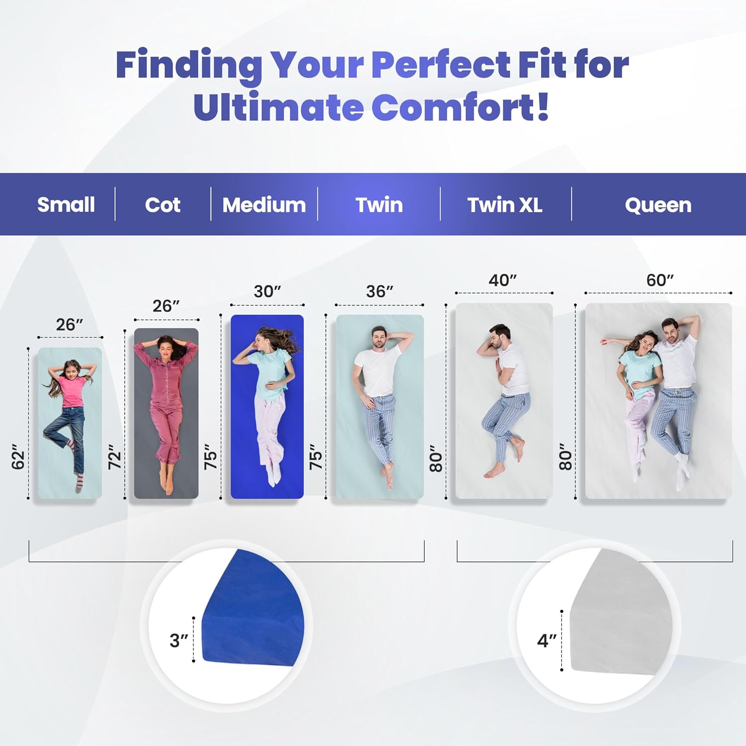 Matrix Air-Cell Memory Foam Camping Mattress